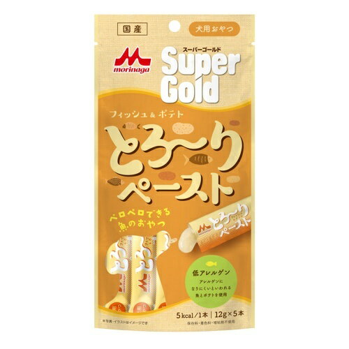【スーパーゴールド】 フィッシ＆ポテト　とろ～りペースト　12g × 5本（60g）