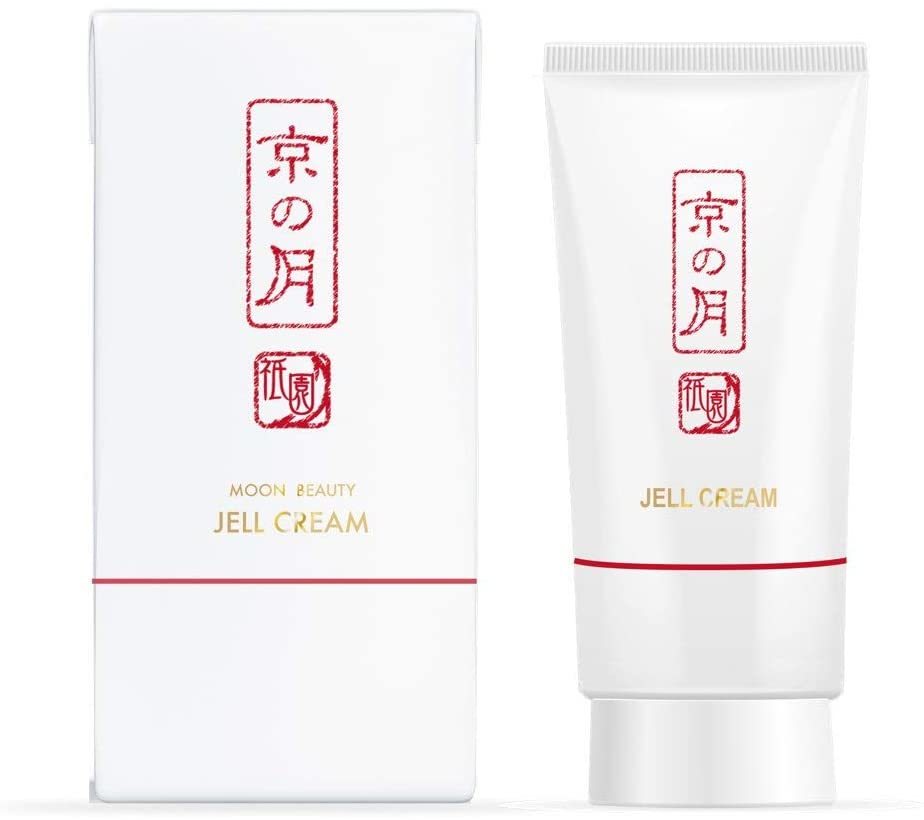 京の月 ジェルクリーム 6つの無添加 基礎化粧品 フラーレン配合 日本製 35g