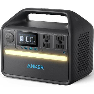 アンカー・ジャパン Anker Japan ポータブル電源 535 Portable Power Station (PowerHouse 512Wh) ブラック A1751511【新品】