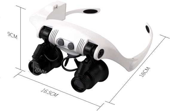 手持ちルーペ ガラス ライト竜眼ヘッドとLED...の紹介画像2