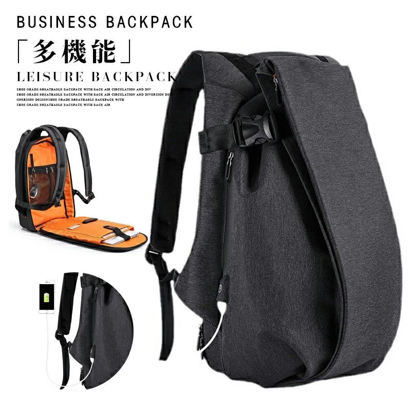 ビジネスリュック 大容量 メンズリュック 軽量 撥水 通勤カバン ノートパソコン ビジネス カバン かばん usb充電ポート おしゃれ 通勤 通学 出張 機内持ち込み