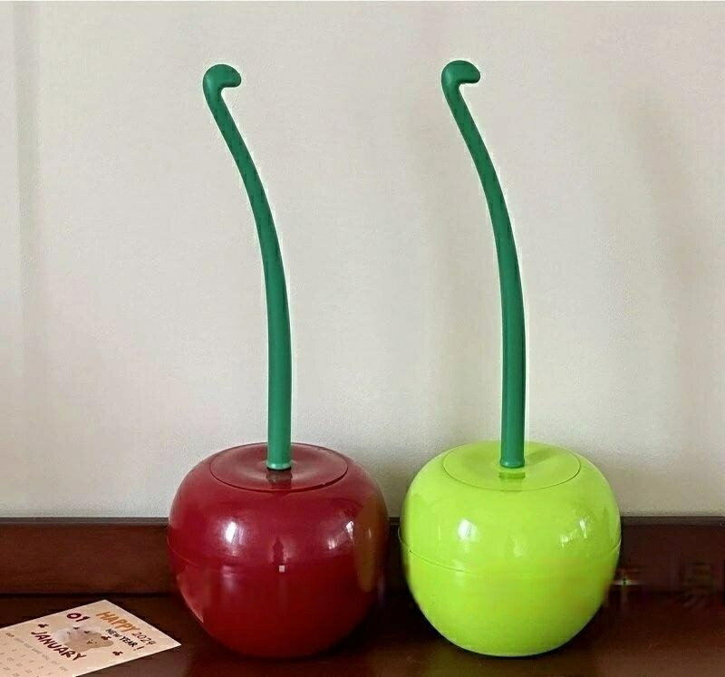 アイデアさくらんぼ便器ブラシ家庭用死角のないトイレ掃除用トイレブラシ