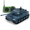 戦車 ラジコン 戦車2.4 リモートコントロール ミニ戦車 回転砲塔 音付き 戦車型 ラジコン 子供 外遊び おもちゃ 速い ラジコンカー 大型 乗り物 玩具 ミリタリー クローラー ビークル くるま ハイパワー リモコンカー 男の子 大人 こどもの日 プレゼント クリスマス 誕生日