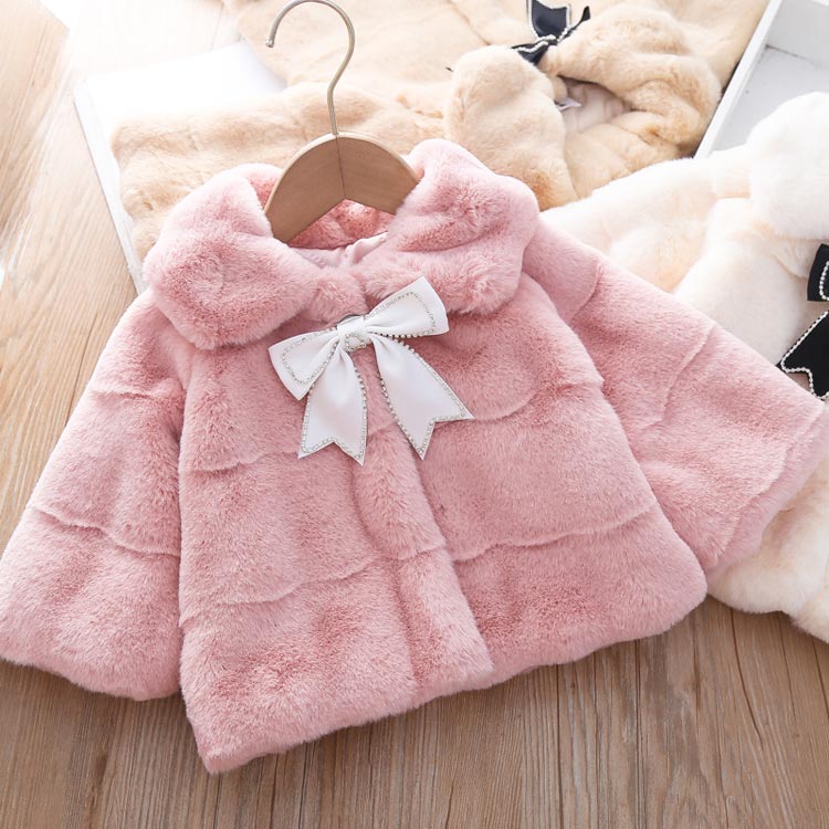 キッズ アウター 子供服 綿入れ 秋冬 女の子 赤ちゃん ベビー モコモココート 長袖...