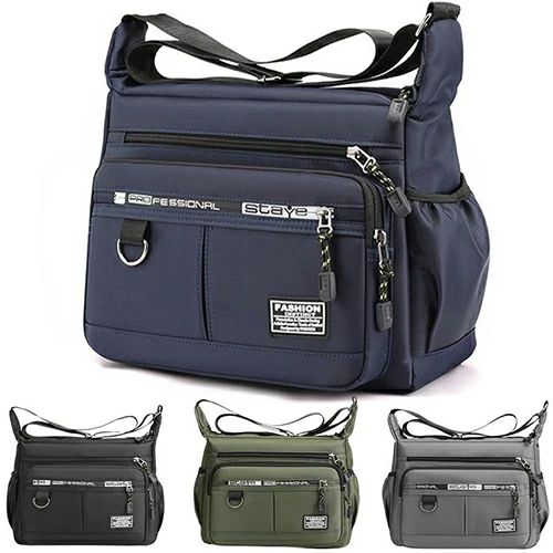 ショルダーバッグ メンズ 4色 斜めがけ 肩掛け 防水 撥水 バッグ カバン バック メンズショルダーバッグ 軽量 コンパクト 多収納 カジュアル アウトドア 通勤 通学 20代 30代 40代 50代 黒 緑 紺 ブラック