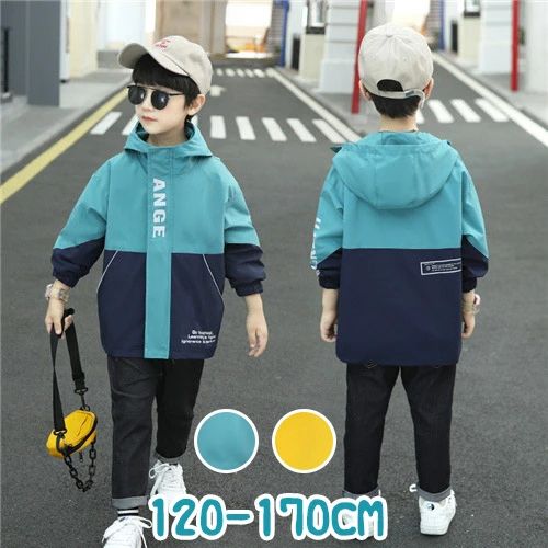 Rakuten - ジャケット キッズ マウンテンパーカー 春 秋冬 子供服 ジャケット パーカー キルティング フード付き 薄手 男の子 アウター こども おしゃれ 防寒 防風 トップス アウトドアウェア 120 130 140 150 160 170