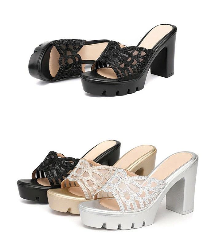 ミュール 厚底 キラキラ ハイヒール サンダル 厚底サンダル レディース ヒールサンダル 大きいサイズ 小さいサイズ 着心地よい おしゃれ 美脚 可愛い かわいい足元 靴 女性 大人 さんだる ブラック 黒 ba170n1n1lc