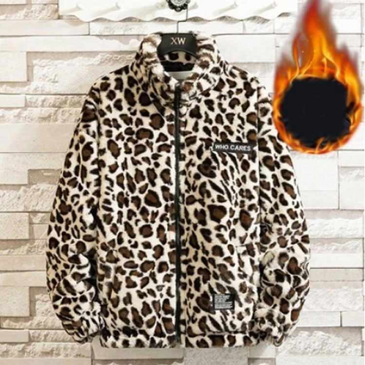 ボアジャケット 韓国ファッション レオパードジ...の紹介画像2