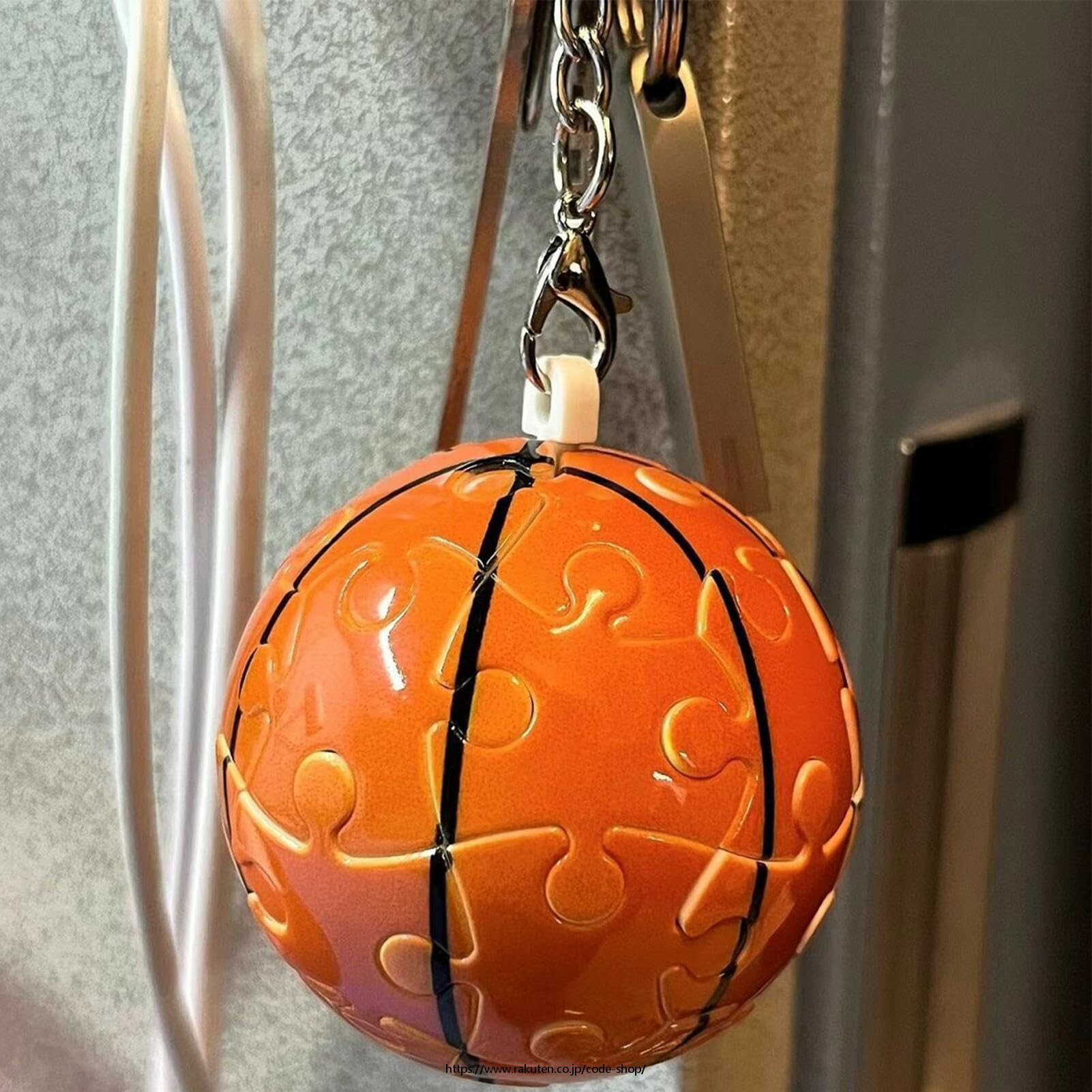 Rakuten - パズル キーホルダー、 ボール パズル キーホルダー サッカーパズルキーホルダー ボール キーホルダー パズル ジグソーパズル キーホルダー キーリング 子供用 お土産