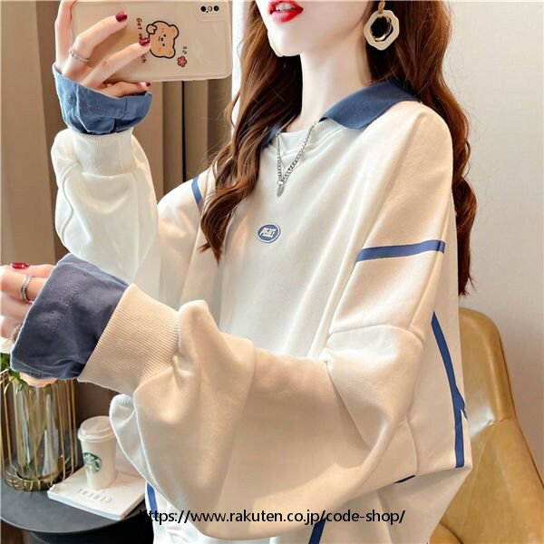 トレーナー レディース プルオーバー 長袖 ルームウェア 部屋着 トレーナー 可愛い トレーナー 着痩せ 春秋 薄手 バレンタイン プレゼント