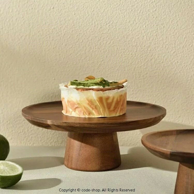 アフタヌーンティー 木 ケーキスタンド ケーキ ケーキトレー インテリア 木製 天然...