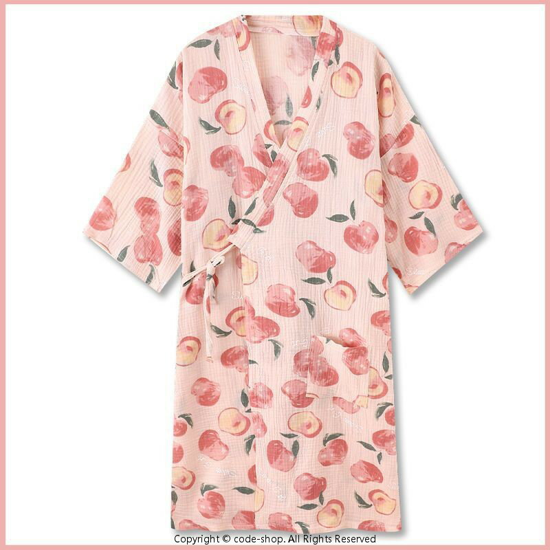 大きいサイズ ガーゼ 浴衣 レディース メンズ パジャマ お風呂上がり 旅行 夏祭り コットン100% 和風パジャマ 温泉浴衣 バスローブ パジャマ 寝間着 寝巻き 部屋着 甚平 ルームウエア 春 夏 女性用 花火大会 入院着 納涼祭 M L XL