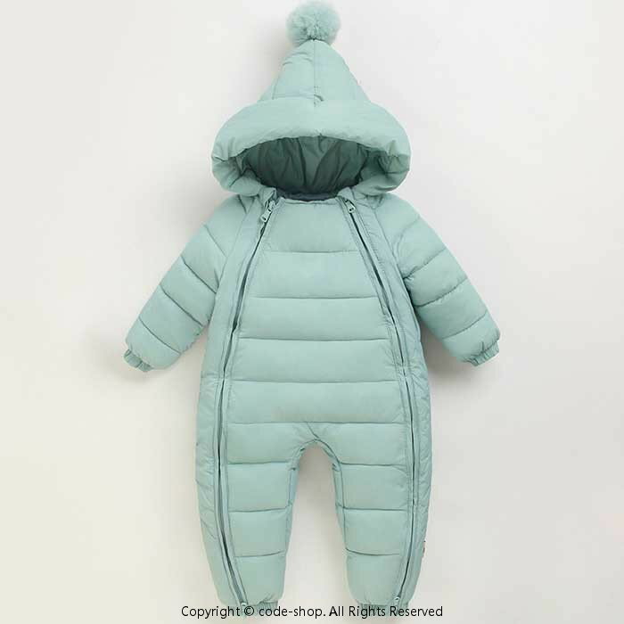 新生児服 ベビーダウンコート 赤ちゃん ダウンロンパース 裏起毛 男の子 女の子 冬 出産祝い 防寒 前開き ダブルファスナー式 着脱しやすい おむつ替えしやすい 通気性 防寒 退院 外出 お正月 桃の節句 百日祝い新生児綿 6色