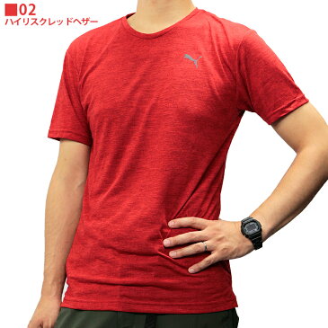 プーマ メンズ トップス PUMA 516698 DRI RELEASE グラフィック Tシャツ | 夏 春 半袖 ランニング 大きいサイズ 3L ロング シャツ 吸水 速乾 吸汗 ドライ かっこいい カジュアル おしゃれ スポーツ トレーニング プリント 無地 シンプル ブランド 涼 XXL ビッグサイズ