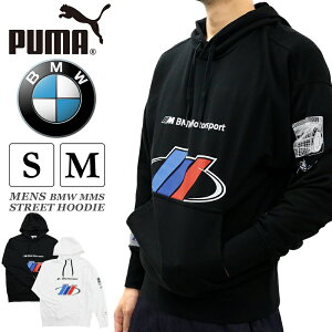 P | プーマ メンズ トップス モータースポーツ PUMA コラボ コレクション BMW MMS 531125 長袖 ビッグシルエット フーディージャケット | スポーツウェア ストリート トレーニング ジム フィットネス ランニング アウトドア