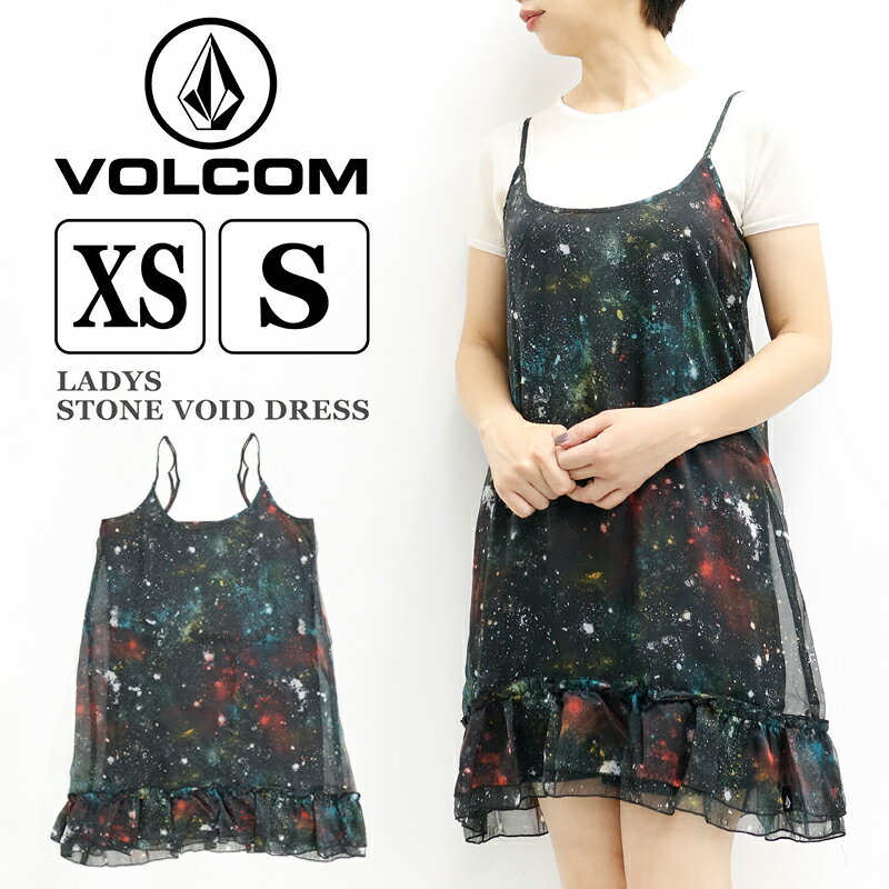 ボルコム レディース トップス カジュアル VOLCOM B1311417 ワンピース STONE VOID DRESS |