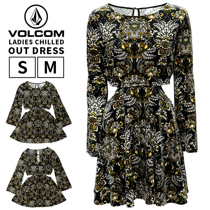 Rakuten - ボルコム レディース トップス カジュアル VOLCOM B1341418 ワンピース CHILLED OUT DRESS |