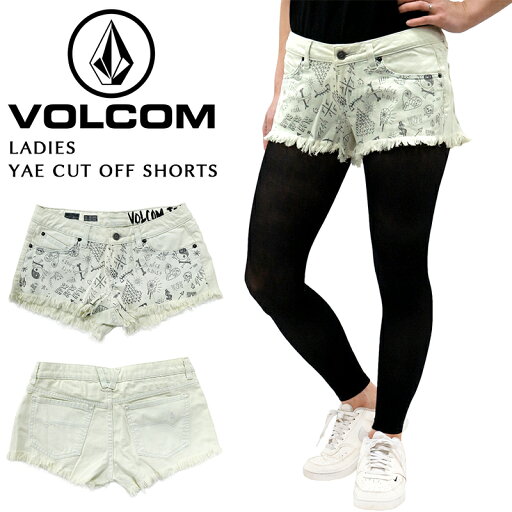 ボルコム レディース ボトムス カジュアル VOLCOM YAE CUT OFF SHORTS B1931407 ショート パンツ | ストリート ボルコム レディース ボトムス カジュアル VOLCOM YAE CUT OFF SHORTS B1931407 ショート パンツ | ストリート