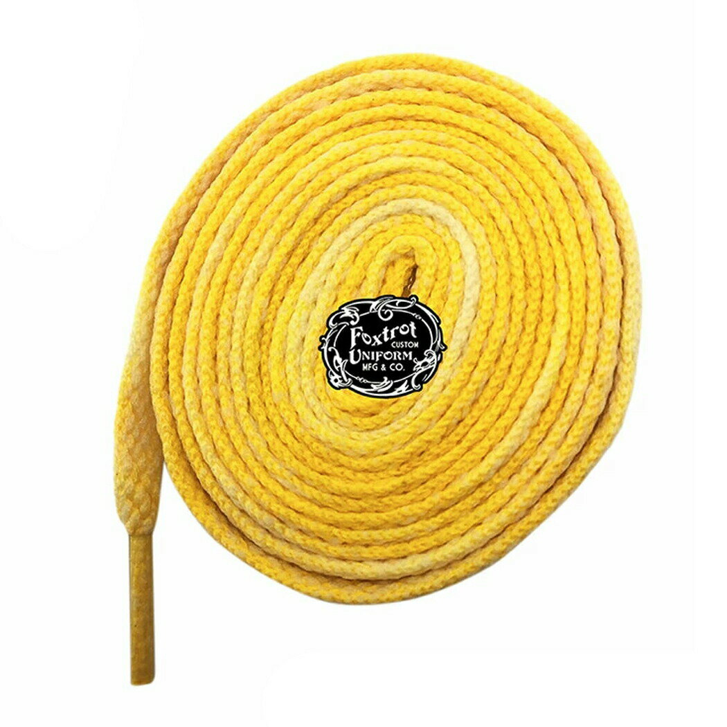 Foxtrot Uniform THREADS SPORT LACES MAIZE フォックストロット ユニフォーム シューレース スニーカー ( 120cm ...