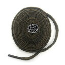 【15時までのご注文で即日発送!!】Foxtrot Uniform THREADS SPORT LACES OXIDE/LOAM フォックストロット ユニフォーム シューレース スニーカー ( 120cm 170cm 黒 茶 靴紐 )