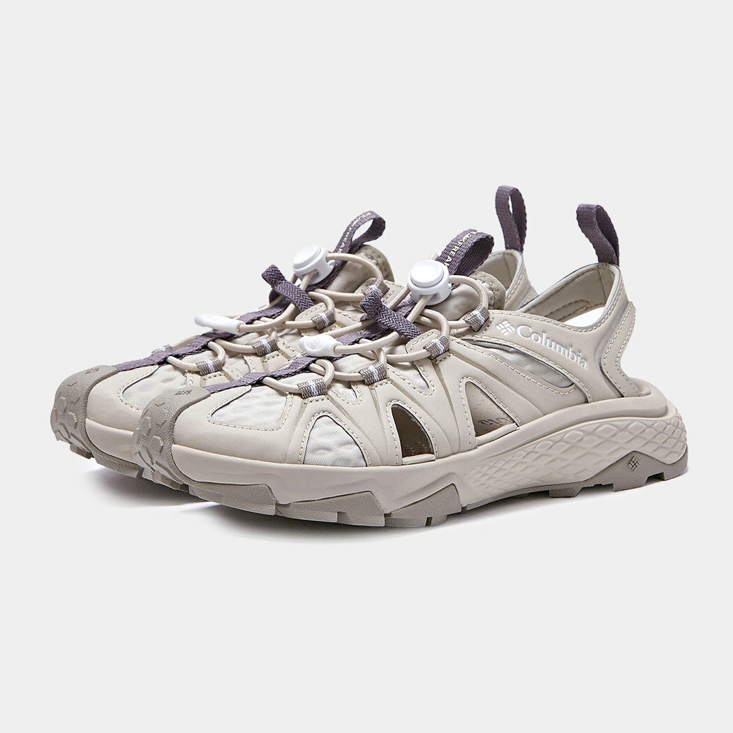 Columbia コロンビア ピークフリーク シャンダル レディース サンダル W PEAKFREAK RUSHSHANDAL Dark Stone Granite Purple ( ベージュ レディース BL0341-278 )