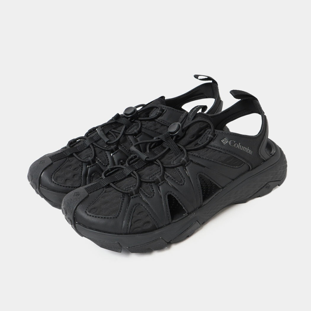 Columbia コロンビア ウィメンズ ピークフリーク シャンダル PEAKFREAK RUSHSHANDAL BLACK ( 黒 メンズ サンダル SANDAL BM0341-010 )