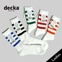 【レディース】decka -quality socks- Heavyweight Socks / Stripes 4th Collection デカ ストライプ...