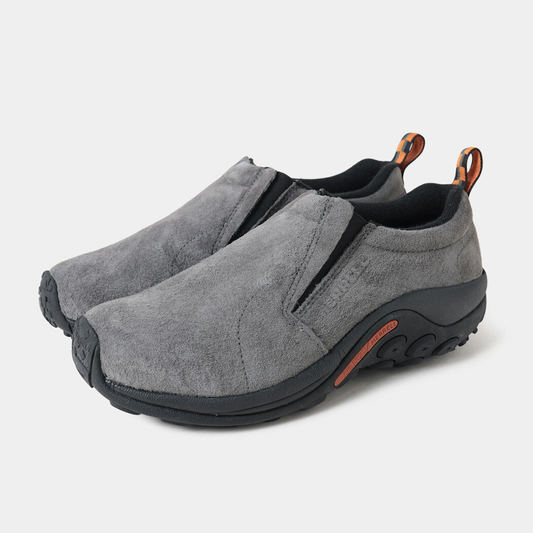 【10%割引実施中！】MERRELL JUNGLE MOC PEWTER メレル ジャングルモック シューズ スニーカー ( グレー 灰色 スエード メンズ 国内正規品 J60805 )