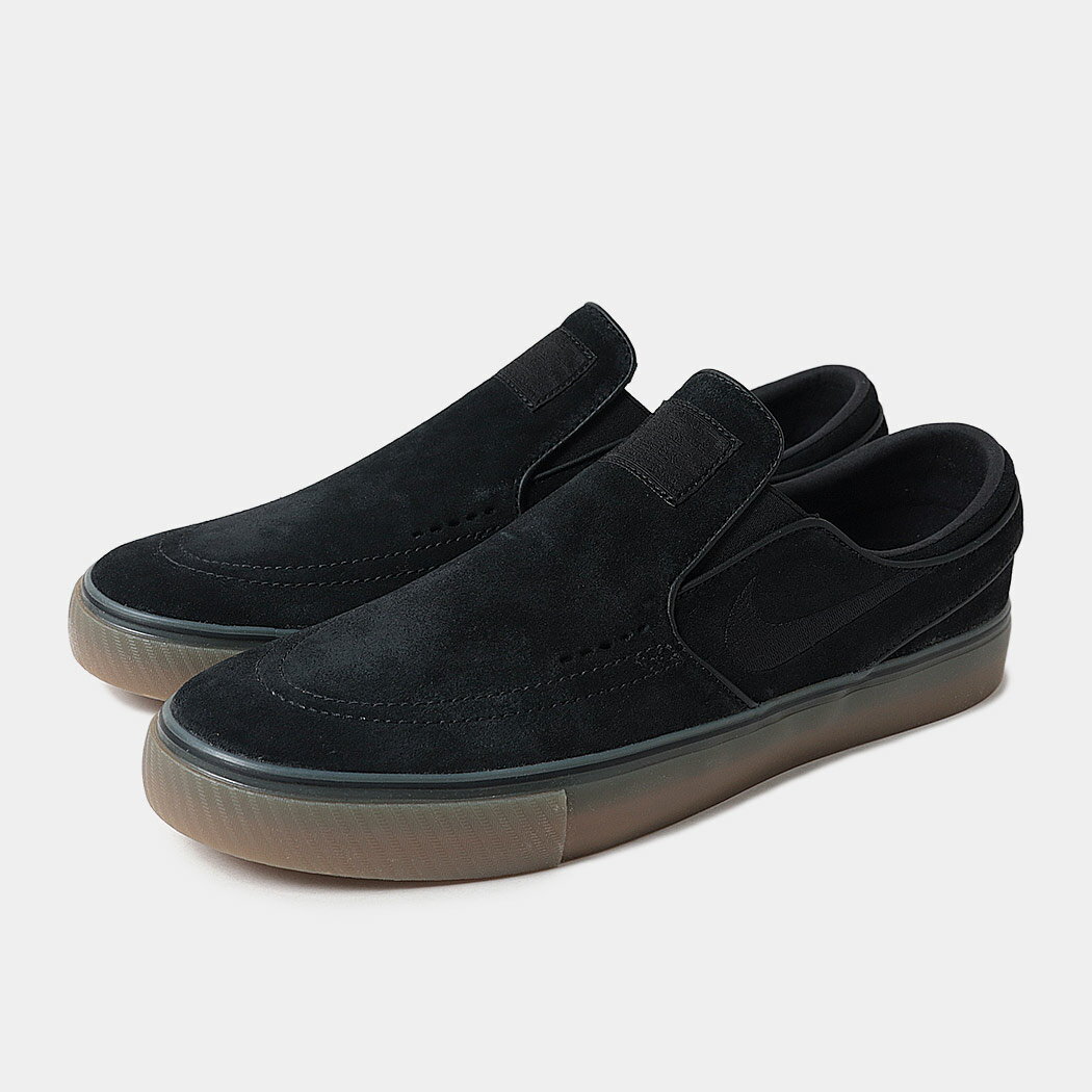 Rakuten - ナイキ ズーム ジャノスキ スリップ スニーカー NIKE SB JANOSKI+ SLIP BLACK GUM ( スケート skate スエード 黒 ブラック スリッポン FN5893-003 )