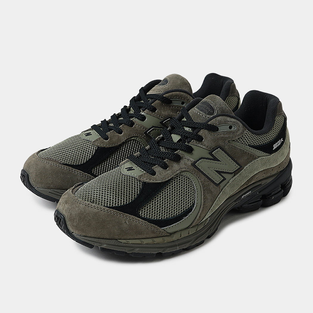 樂天商城 - 海外限定 NEW BALANCE ニューバランス 2002 スニーカー M2002ROL Dark Camo Dark Olivine ( 日本未発売 カーキ オリーブ 黒 ブラック スエード メンズ )