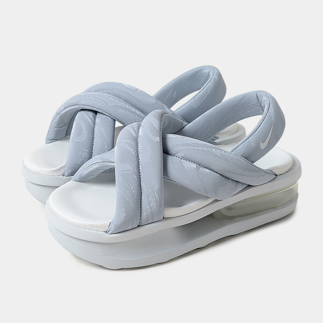 NIKE ナイキ ウィメンズ エアマックス アイラ サンダル WMNS AIR MAX ISLA SANDAL NL WOLF GREY ( koko 厚底 グレー 白 レディース HJ8168-001 )