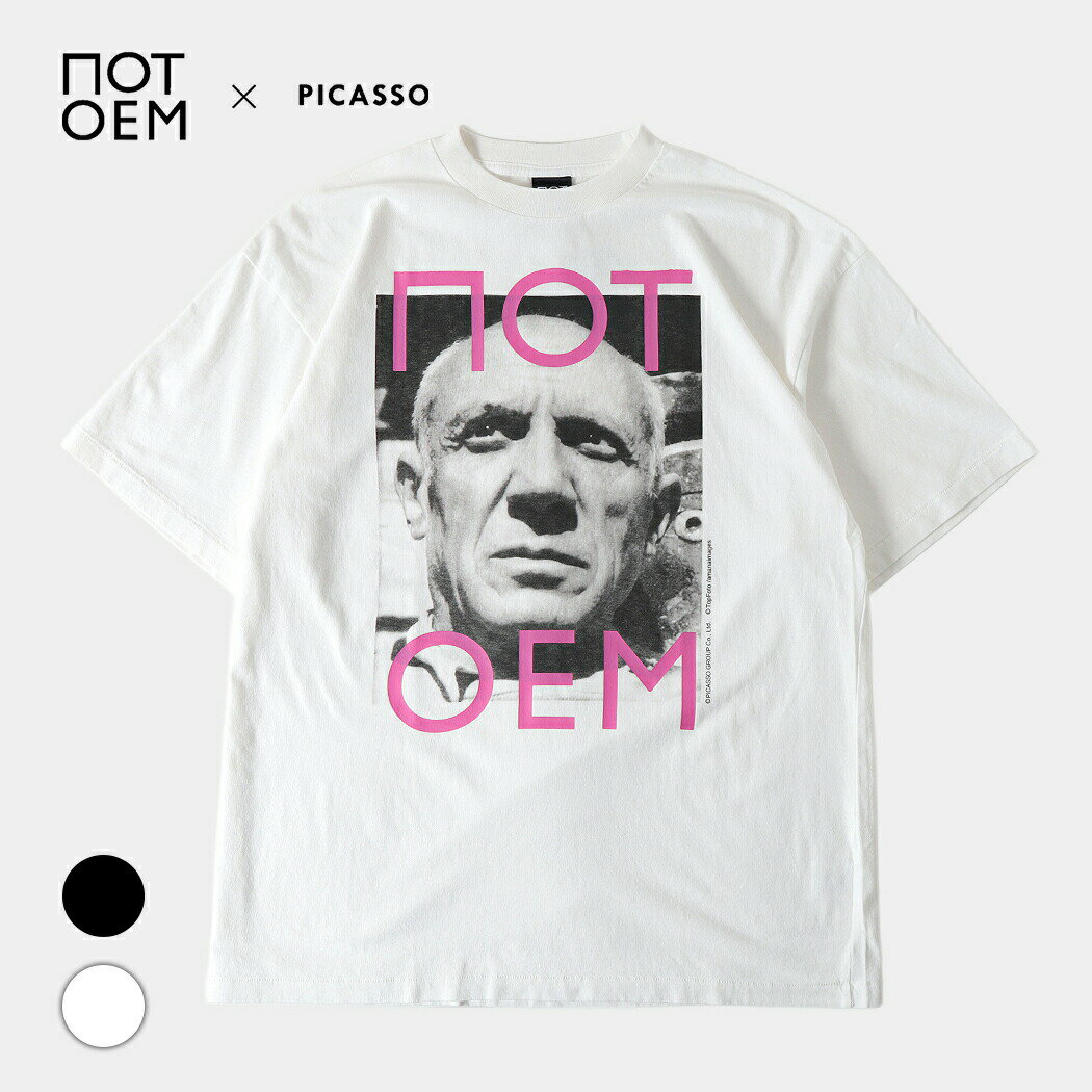 【1000円OFFクーポン配布中！！】NOT OEM ノット オーイーエム ピカソ Tシャツ Picasso Tee BLACK WHITE TEE ( メンズ レディース 黒 白 ホワイト カットソー NOT-19 NOT-20 )