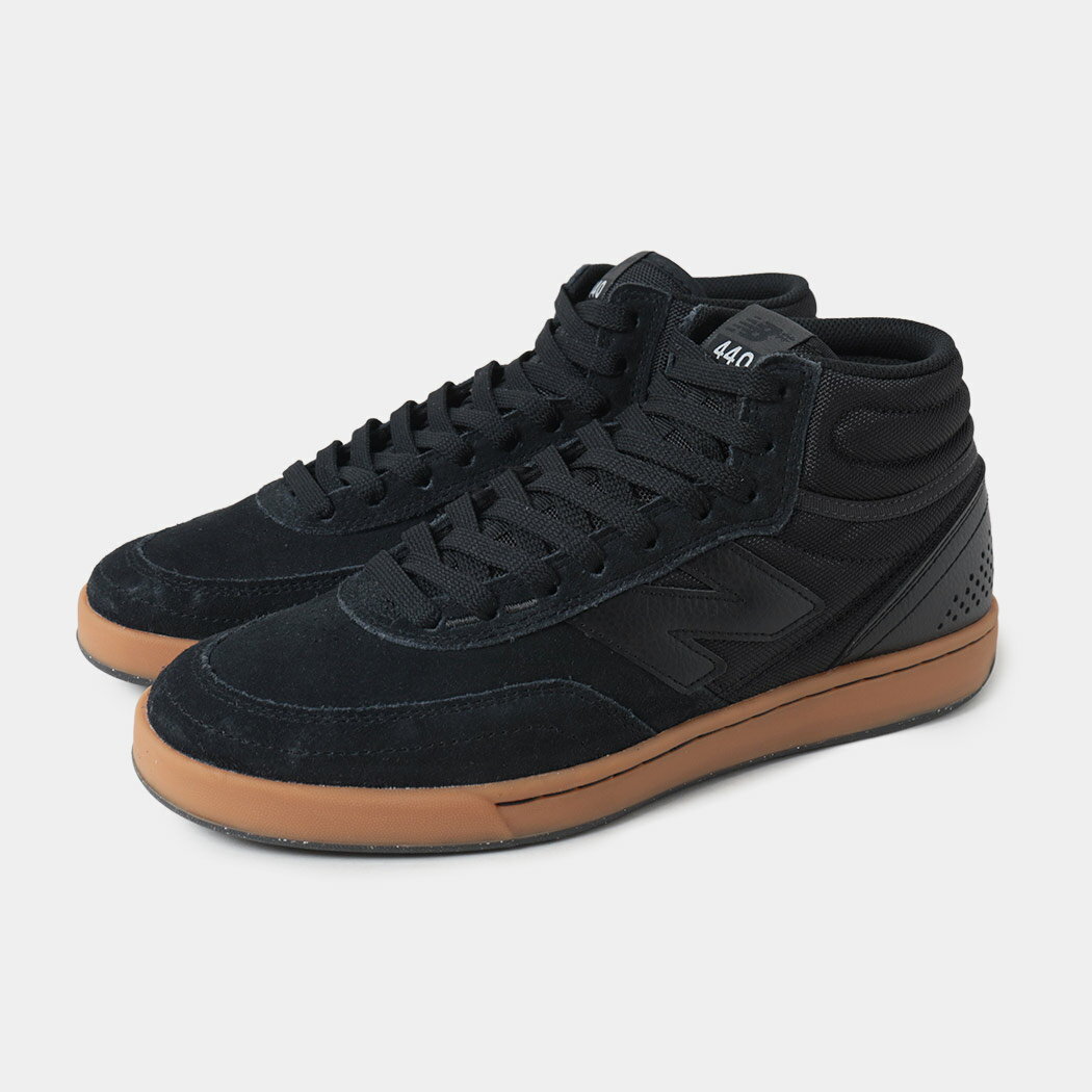 樂天商城 - 海外限定 NEW BALANCE ニューバランス ヌメリック 440 スニーカー NM440HZ2 BLACK/GUM ( ブラック 黒 ガムソール SKATE スケート メンズ )