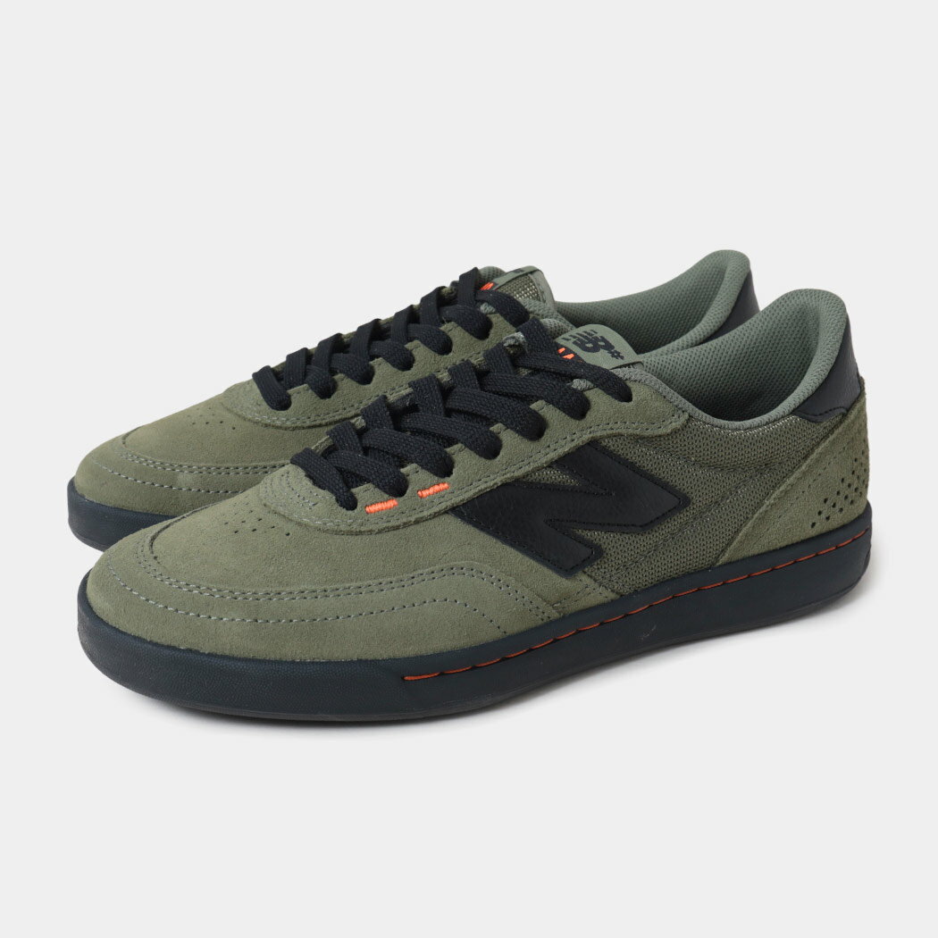 樂天商城 - NEW BALANCE ニューバランス ヌメリック 440 スニーカー NM440NL2 DARK OLIVE/BLACK ( ダークオリーブ 緑 ブラック SKATE スケート 黒 メンズ )