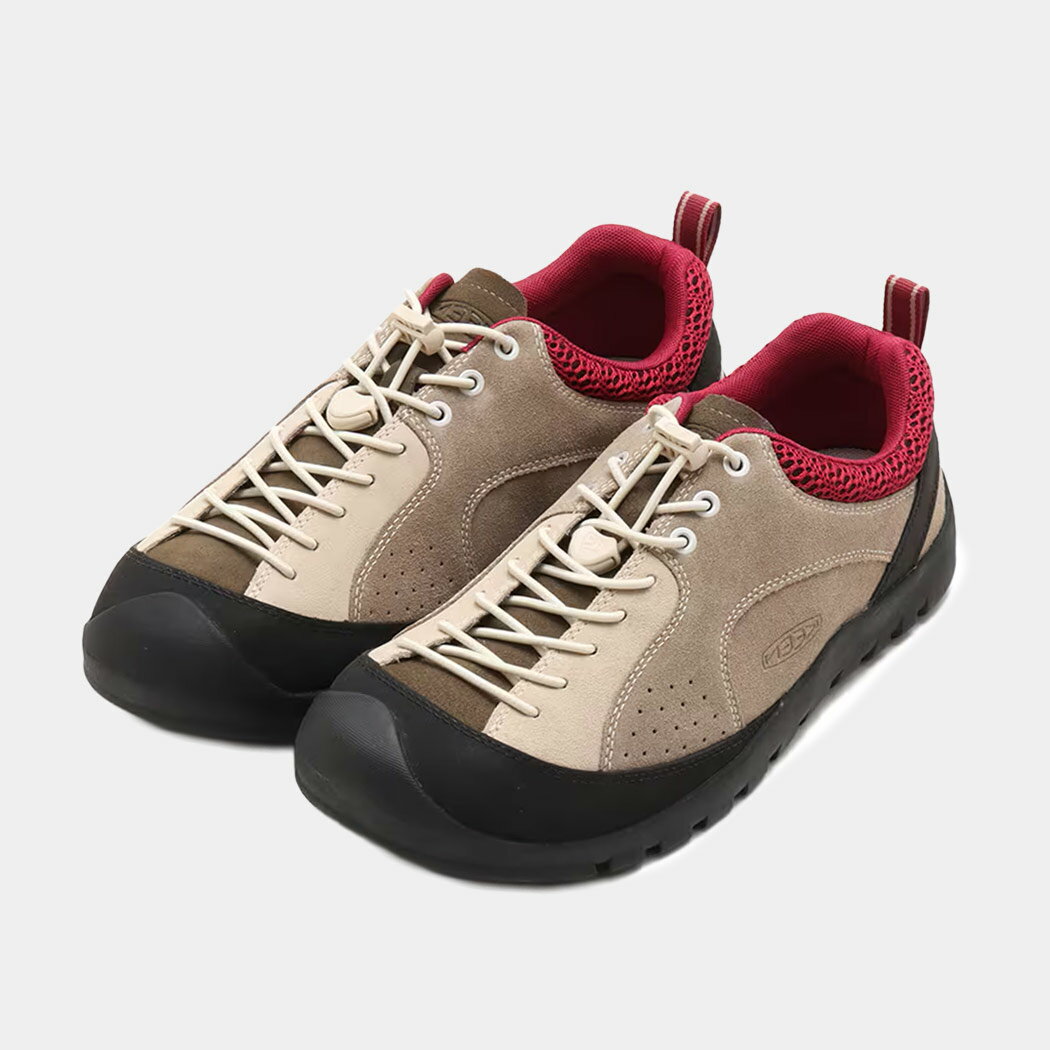 KEEN キーン ジャスパー ロックス エスピー スニーカー JASPER ROCKS SP BRINDLE/PLAZA TAUPE ( ベージュ アウトドア レザー メンズ 1030732 )