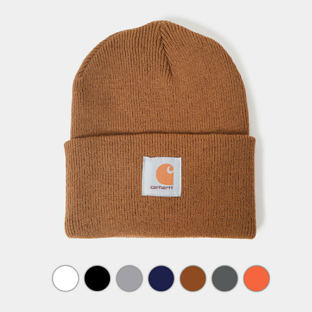 Rakuten - CARHARTT カーハート ニット帽 帽子 ニット カフ ビーニー KNIT CFFD BEANIE BLACK CARHARTT BROWN COAL HEATHER ORANGE WHITE NAVY HEATFER GRAY ( メンズ レディース ウィメンズ A18 )