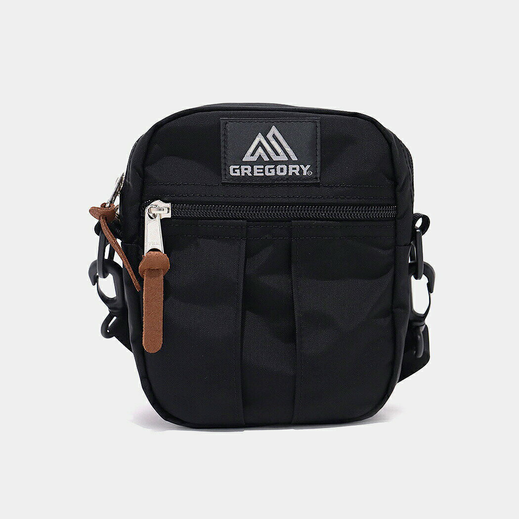 【10%OFFクーポン配布中！】GREGORY グレゴリー クイックポケットM ショルダーバッグ バッグ QUICK POCKET M BLACK ( ブラック 黒 アウトドア 鞄 かばん メンズ レディース 654591041BLACK )