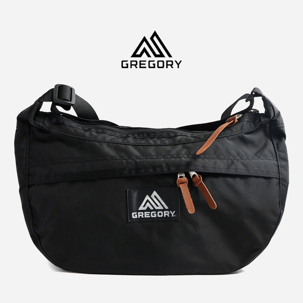 GREGORY グレゴリー ショルダーバッグ バッグ 鞄 SATCHEL M サッチェルM BLACK ( ブラック 黒 メンズ レディース 1545031041BLK )