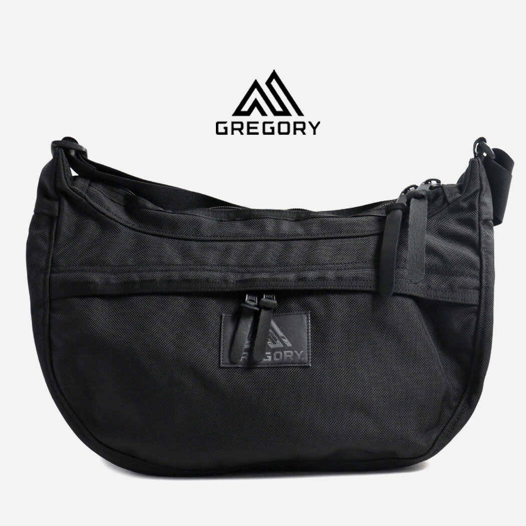GREGORY グレゴリー ショルダーバッグ バッグ 鞄 サッチェルM SATCHEL M BLACK ( ブラック 黒 メンズ レディース 1545030440BLK )