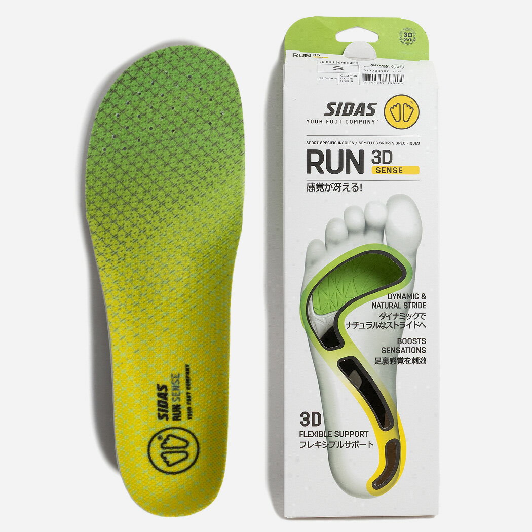 SIDAS ������ ���ߤ� ���󥽡��� �׷�ۼ� ��ϫ�ڸ� �⤭�䤹�� ��Ŭ ���ˤ��� ���3D ���������꡼ RUN 3D SENSE MULTI ( �֥�...