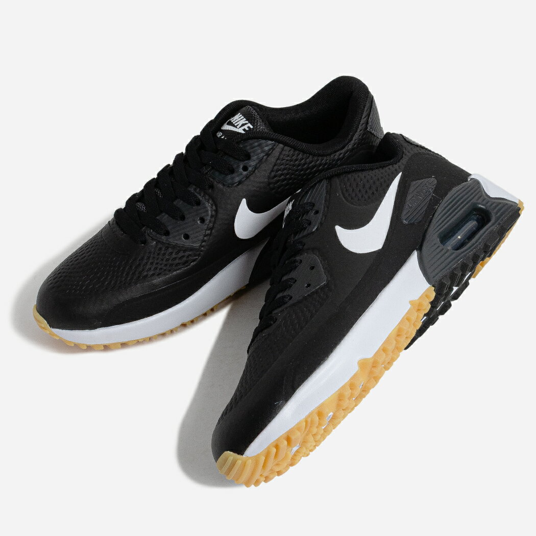【楽天大感謝祭!!限定クーポン配布中！】NIKE ナイキ AIR MAX 90 GOLF BLACK エア マックス 90 ゴルフ スニーカー ( ブラック 黒 メンズ レディース ウィメンズ HV9305-001 )
