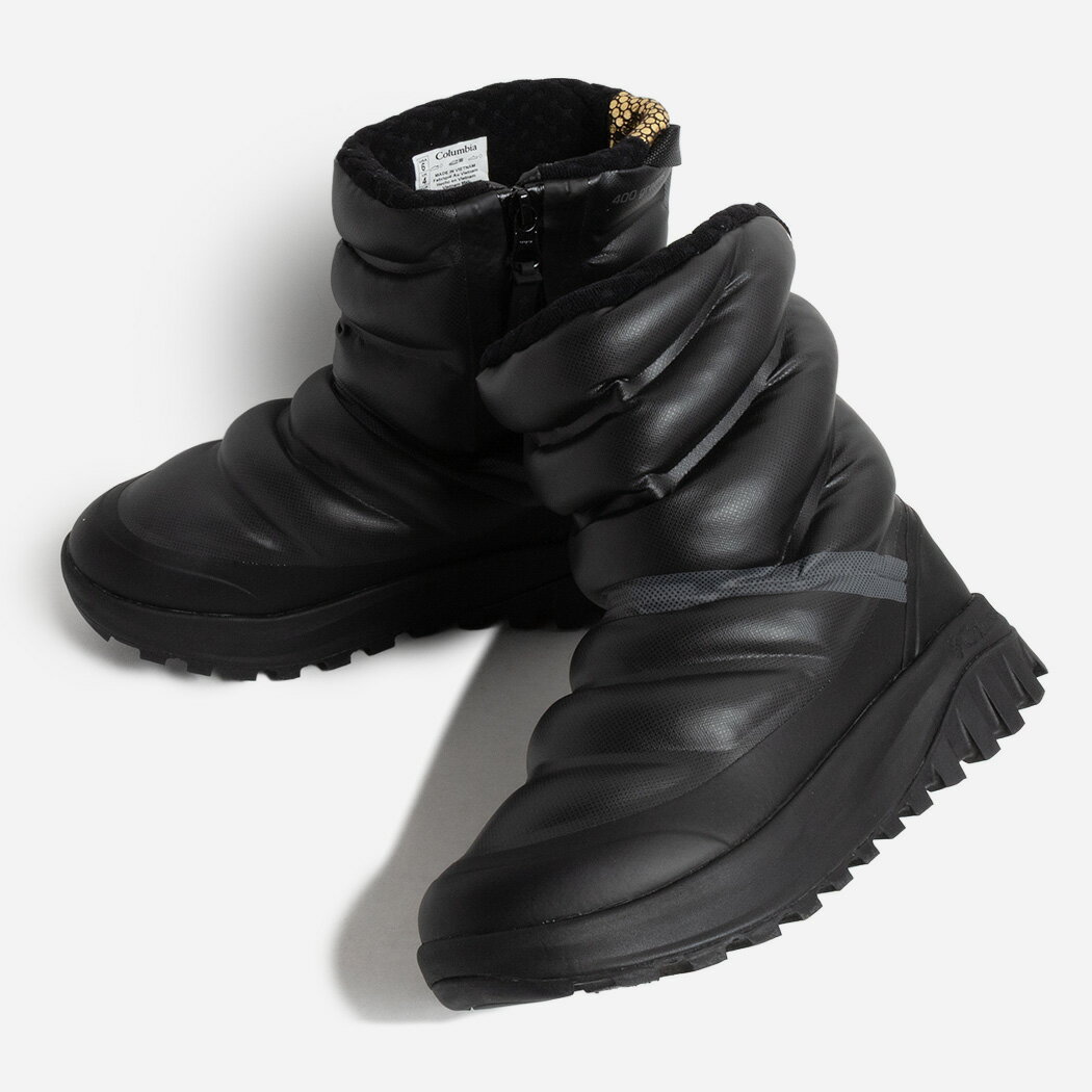 Rakuten - Columbia コロンビア ブーツ BOOTS SNOWTROT PEAK ODX BLACK スノートロット ピーク オーディーエックス ( アウトドア 防寒 メンズ レディース オムニヒート BL5658-010BLK )