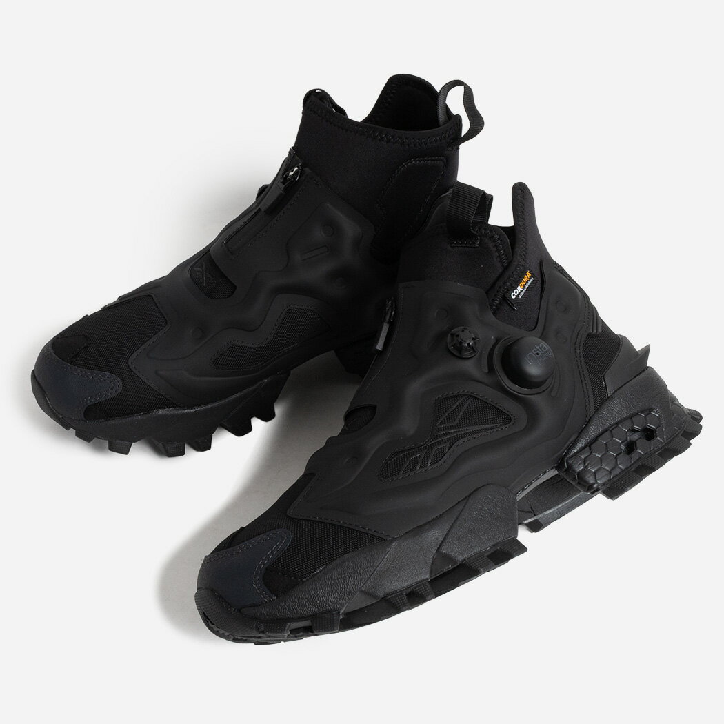 REEBOK INSTAPUMP FURY MID BLACK リーボック インスタ ポンプフューリー ミッド スニーカー ( ブラック 黒 ハイカット ブーツ メンズ レディース 100230818 )