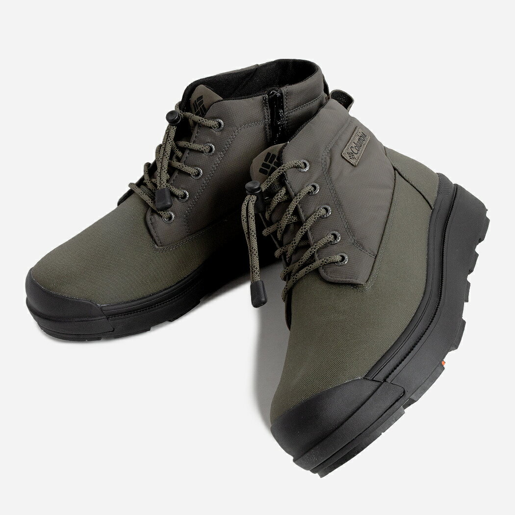 Columbia SAPLAND IV WP OH INFINITY CHUKKA BOOTS DARK MOSS コロンビア サップランド フォー チャッカ ブーツ ( 防滴 vibram アウトドア メンズ レディース YU9682-367DMS )