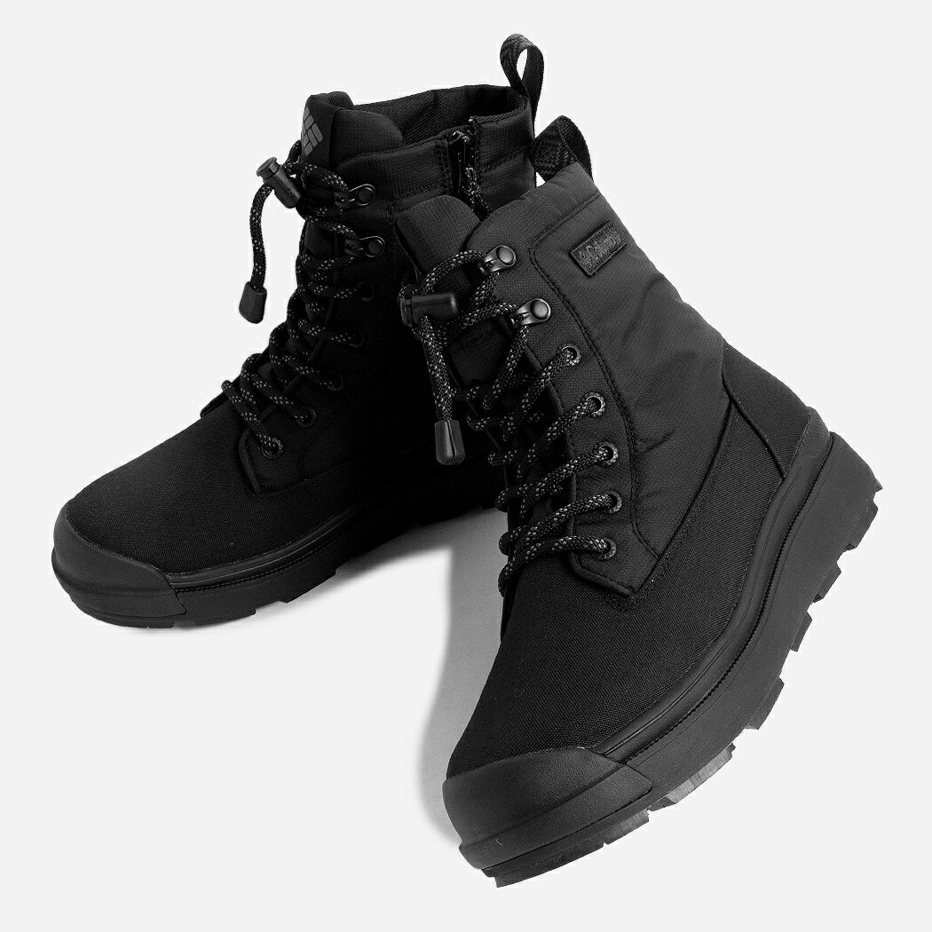 Columbia SAPLAND IV WP OMNI-HEAT INFINITY BOOTS BLACK コロンビア サップランド ウォータープルーフ ブーツ ( 保温 アウトドア メンズ レディース YU9626-010BLK )