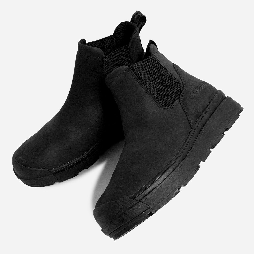 Columbia SAPLAND IV LUX SIDE-GORE WP OHI BOOTS BLACK コロンビア サップランド ウォータープルーフ サイドゴア ブーツ ( オムニヒート 保温 アウトドア メンズ レディース YU9594-010BLK )