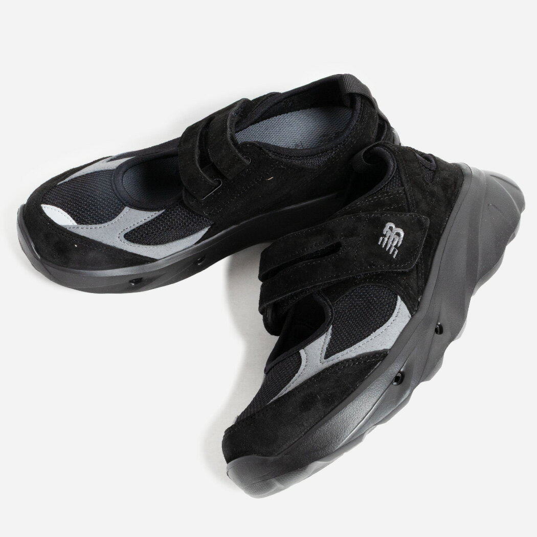 NEW BALANCE SD2203BK BLACK ニューバランス 2203 メリージェーン スニーカー 海外限定 ( 日本未発売 ブラック 黒 スニーカーサンダル スエード 1906 574 996 )