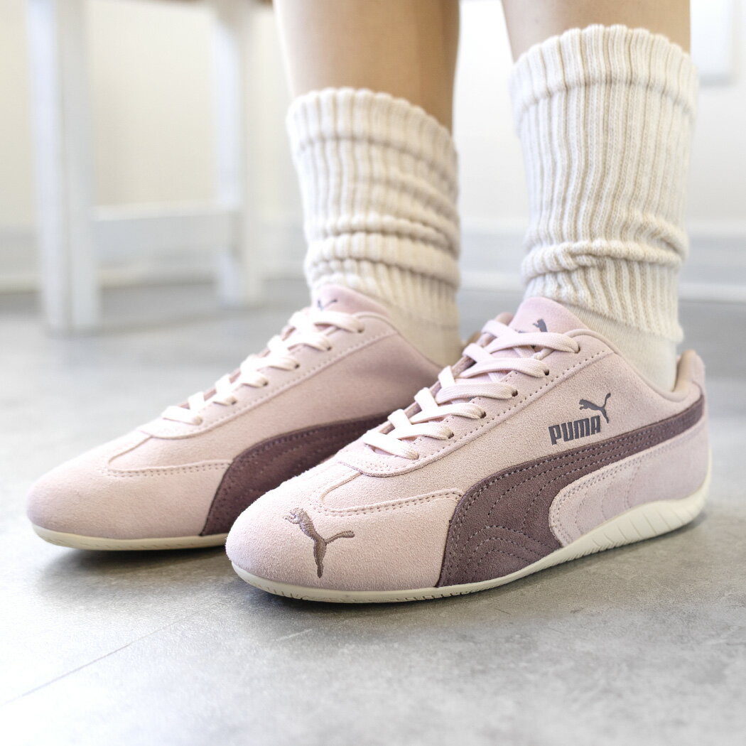 PUMA プーマ スピードキャット スニーカー SPEEDCAT OG MAUVE MIST ( ピンク 紫 パープル スエード 薄底 韓国 ドライビングシュー...