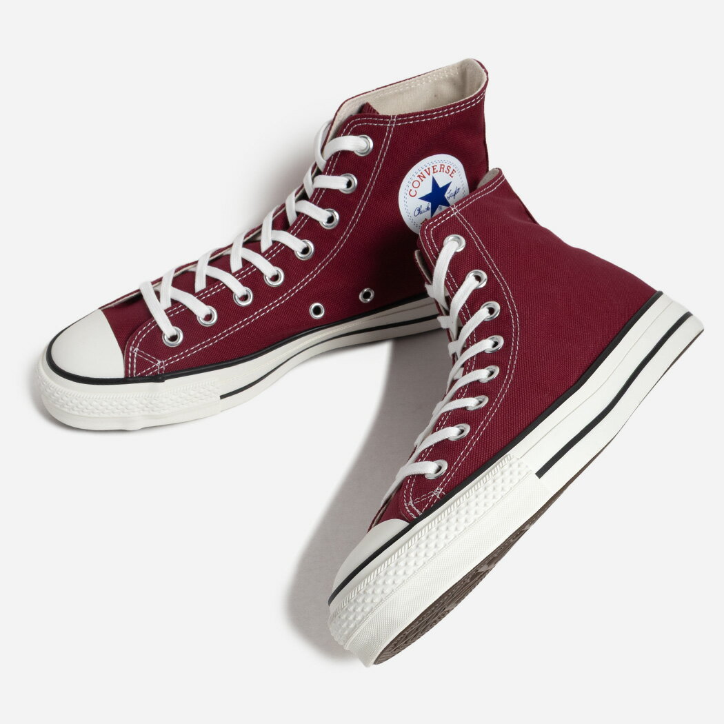 CONVERSE コンバース キャンバス オールスター J CANVAS ALL STAR J HI BURGUNDY スニーカー ( バーガンディ JAPAN 日本製 メンズ 31316710 )