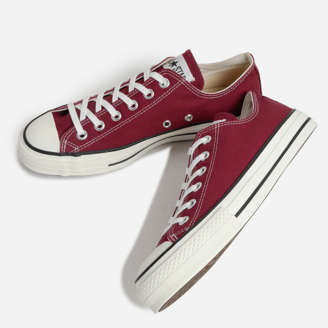 CONVERSE コンバース キャンバス オールスター J CANVAS ALL STAR J OX スニーカー BURGUNDY ( バーガンディ JAPAN 日本製 メンズ 31316720 )